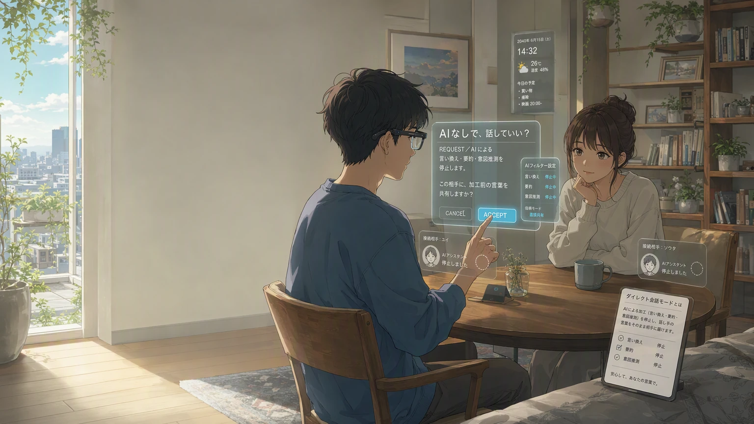 AIなしで、話していい？