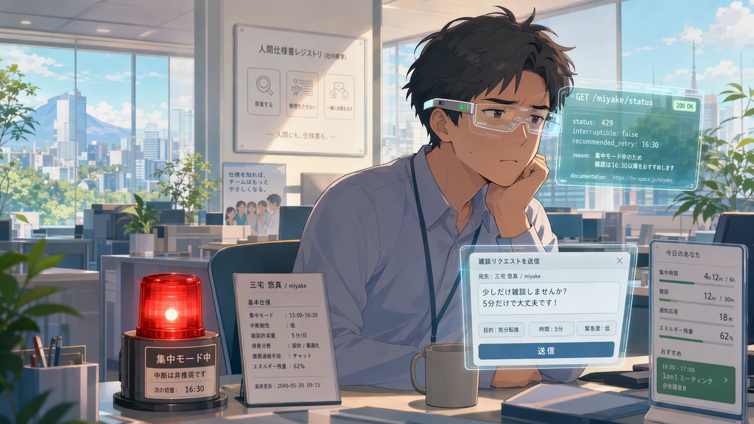 人間にも仕様書を。