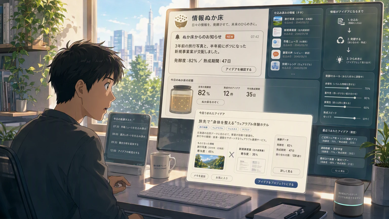 情報ぬか床