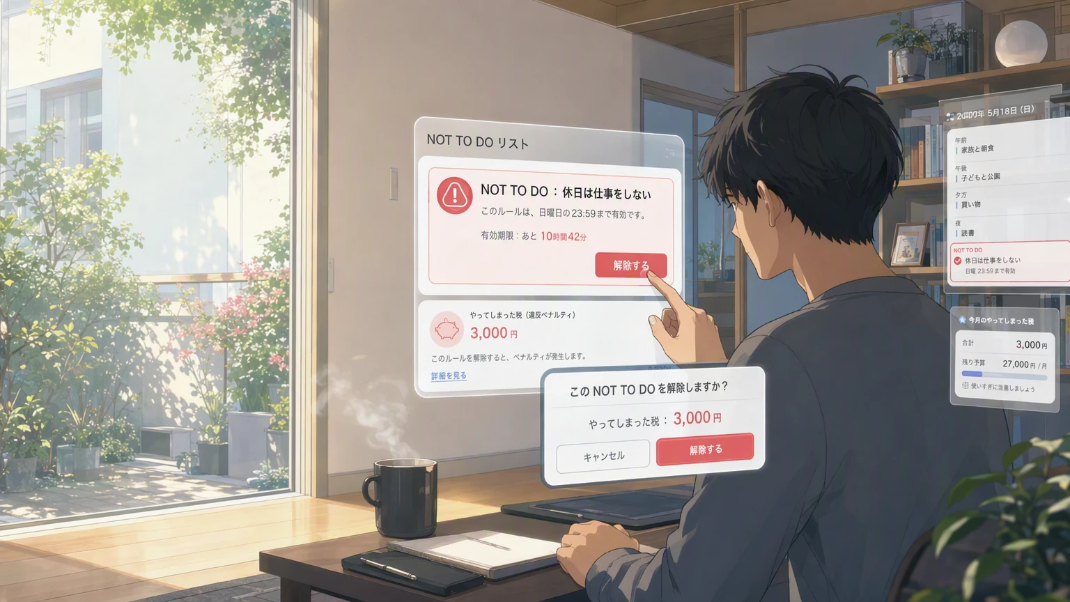 NOT TO DO リスト