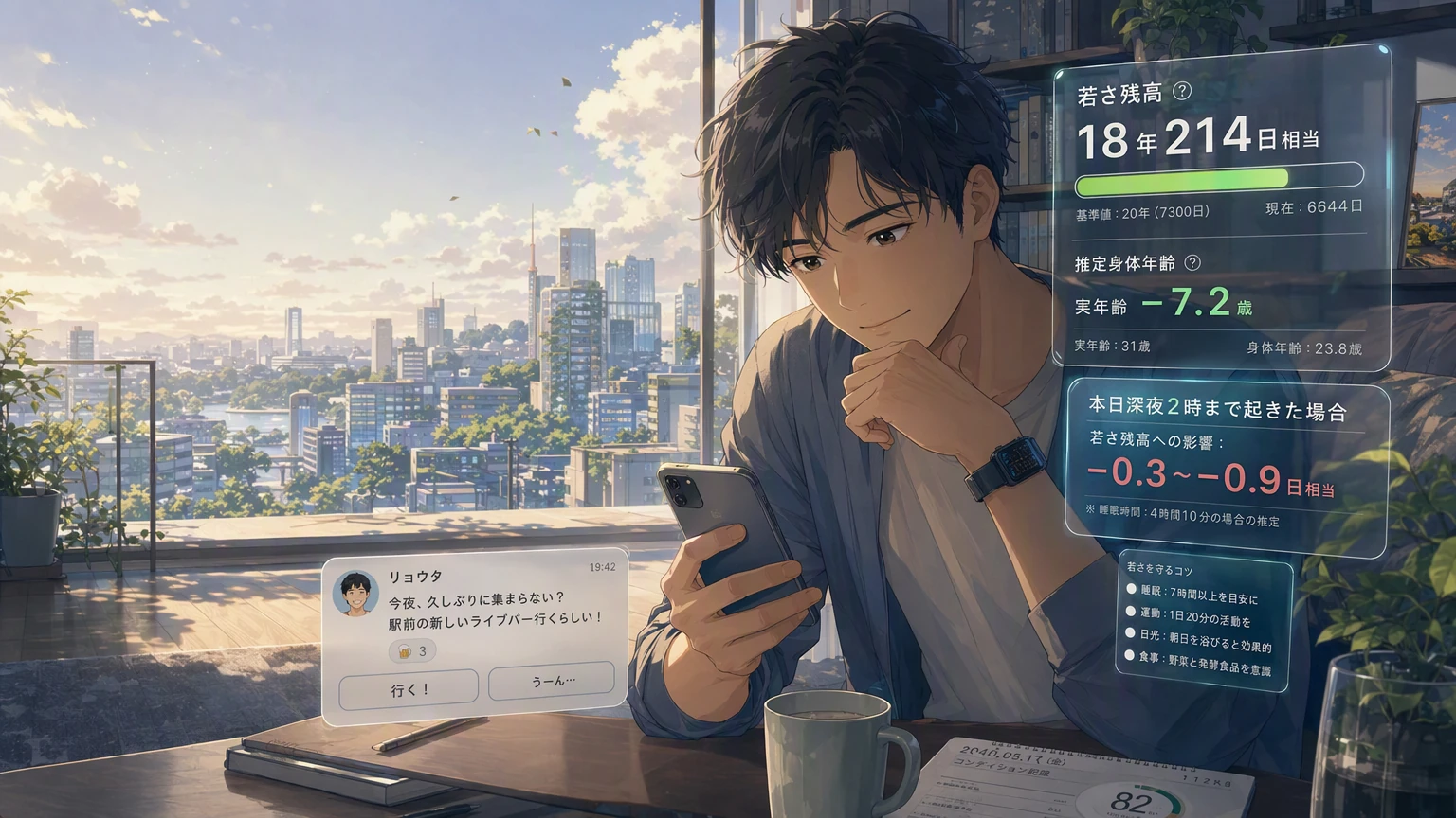 若さ残高
