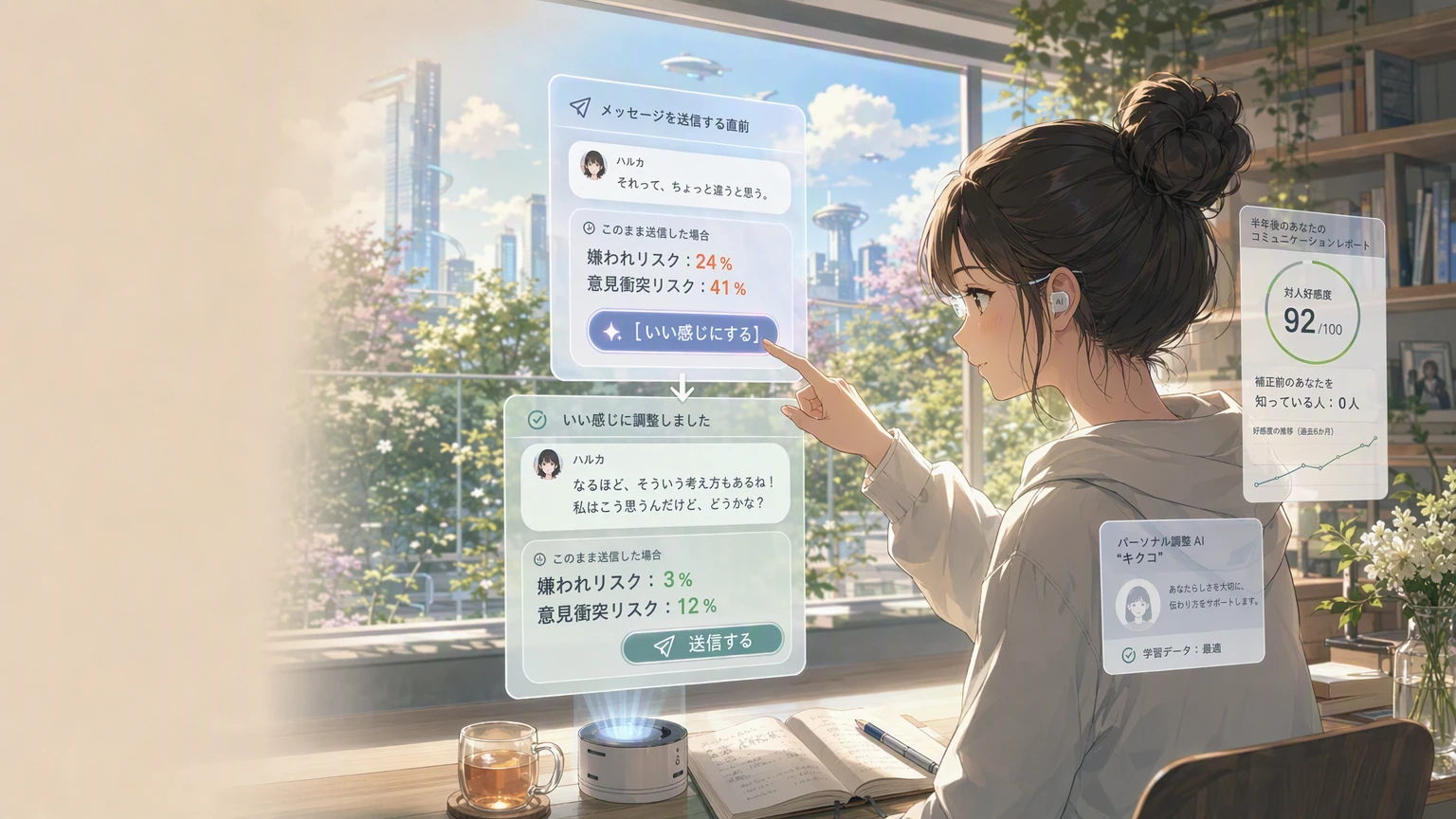 いい感じの人、私。