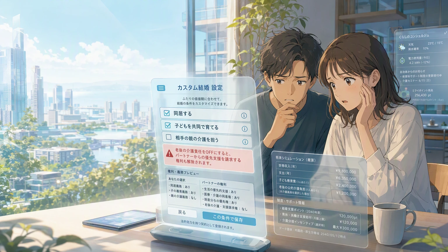 カスタム結婚